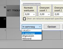 Uren - Accordering